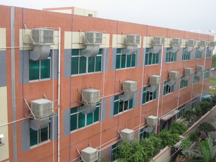 深圳電子廠環(huán)?？照{(diào)安裝案例